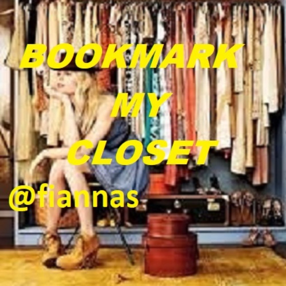 👉 LIKE to Bookmark My Closet
